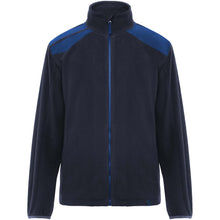 Load image into Gallery viewer, Terrano unisex microfleece jacket — Navy Blue / Royal blue