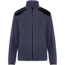 Load image into Gallery viewer, Terrano unisex microfleece jacket — Lead / Black