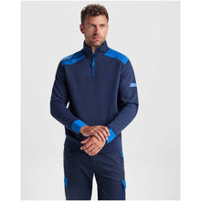 Load image into Gallery viewer, Maverick 280 g/m2 men's half zip sweater — lifestyle