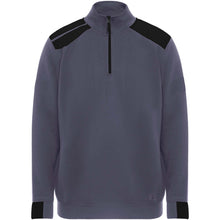 Load image into Gallery viewer, Maverick 280 g/m2 men's half zip sweater — Lead / Black