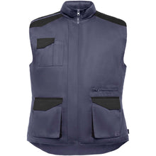 Load image into Gallery viewer, Armada multi-pocket workwear vest — Lead / Black