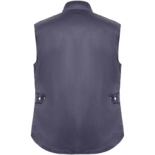 Load image into Gallery viewer, Armada multi-pocket workwear vest — Lead / Orange (back)