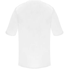 Load image into Gallery viewer, Panacea 160 g/m2 unisex short sleeve service top  — White (back)