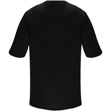 Load image into Gallery viewer, Panacea 160 g/m2 unisex short sleeve service top  — Black (back)