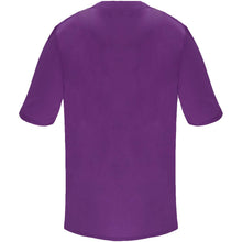 Load image into Gallery viewer, Panacea 160 g/m2 unisex short sleeve service top  — Grape (back)