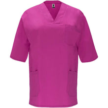 Load image into Gallery viewer, Panacea 160 g/m2 unisex short sleeve service top  — Violet